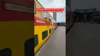 Ahmedabad ➡️ Mumbai Double Decker Exp has just arrived Mumbai central station