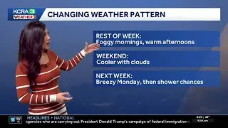 Northern California forecast | Dense Thursday fog, sunny afternoon