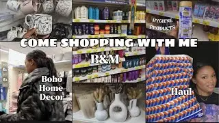 Mini Vlog : Come Shopping With Me, B&m, hygiene products, home decor + what’s new in b&m