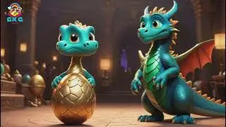 A Ting Dragon Golden egg song | Kids English song | Nursery rhyme  | kids song