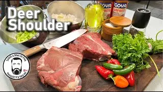 Venison Shoulder Cleaning & Cooking | Common Errors | Dutch oven cooking with Teach a Man to Fish