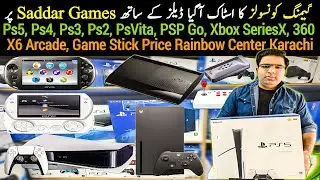 Ps5 Ps4 Ps3 Ps2 PsVita PSPGo Xbox SeriesX One 360 Arcade Stick Price Rainbow Centre Karachi Pakistan