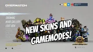 Overwatch Anniversary 2019 Event! | Skins first look and gameplay!
