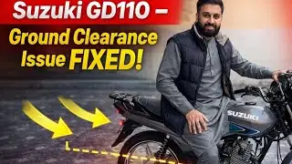 Suzuki GD110 Ground Clearance Issue SOLVED | Cheapest & Most Reliable Fix #SuzukiGD110 #BikeProblem 