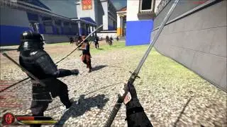 Chivalry: Medieval Warfare - Deadliest Warrior Spartan Kick of DEATH