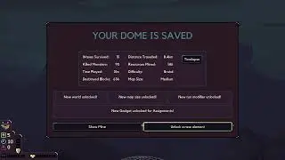 Dome Keeper gameplay (refund later)