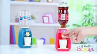 Mini Water Dispenser Toy Play House Kitchen Toys Simulation Kitchenware For Boys and Girls