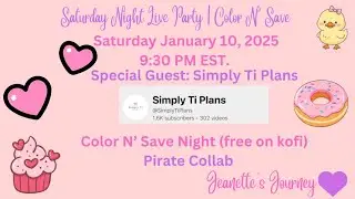 Saturday Night Live Party | Color N&rsquo; Save