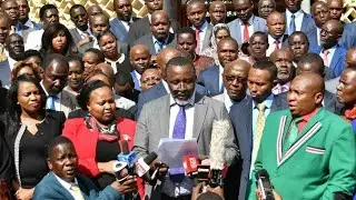 William Ruto's allies dare Uhuru to dissolve government amid impeachment threats