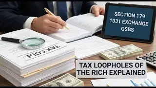 Tax Loopholes of the Rich Explained: Section 179, 1031 Exchange & QSBS