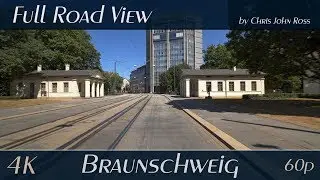 Braunschweig, Germany: Innenstadt, Nordstadt - Wilhelmstra&szlig;e, Wendenstra&szlig;e, M&uuml;hlenpfordtstra&szlig;e - 4K