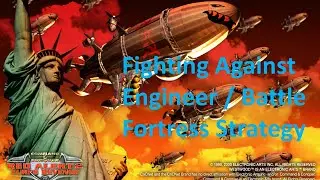 Command and Conquer Red Alert 2 (Fighting against Engineer / Battle Fortress Strategy)