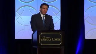 Presidential hopeful Gov. Ron DeSantis speaks at education convention