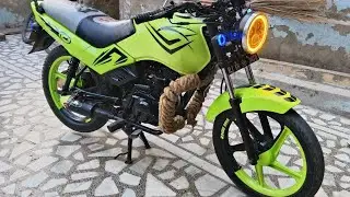tvs star spots modified into 2022 super bike