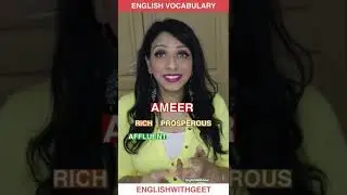 Learn Advanced English 🔥 English With Geet #ashortaday #shorts #creatingforindia #hinditoenglish