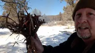 High Desert Survival Tip: Winter Firemaking