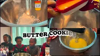 Cooking with the Harris Kids @ the Harris house #homemade butter cookies fun summer family
