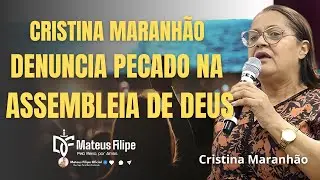 Cristina maranhão Traz forte Profecia e revelações fortes, não quero politico No meu altar..