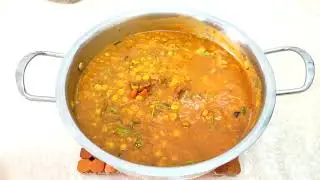 ছনা ডাল দিয়ে গরুর মাংস।((Chana dal with Beef.))