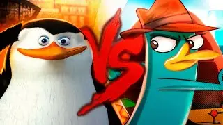 Perry, O Ornitorrinco VS. Capit&atilde;o (Os Pinguins de Madagascar) | Batalha de Rima [Prod.MoSheix]
