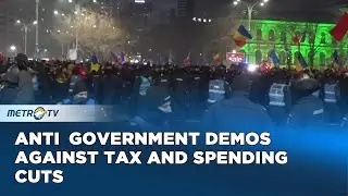 Clashes Erupt in Bucharest During Protests Against Government Austerity Measures