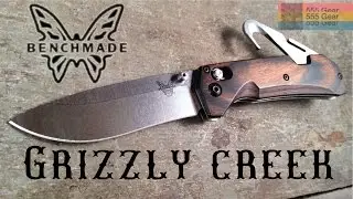 Review: Benchmade Grizzly Creek Folding Knife w/ Gut Hook 