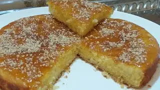 كيكة السبع ملاعق اقتصادية ورائعة بحجم عائلي