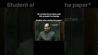 Students after seeing the paper #shorts #shortsfeed #youtubeshorts #viralshorts #exam #students