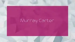 Murray Carter - appearance