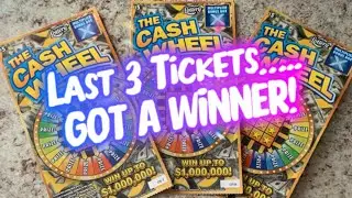 Winning on Florida lottery the cash wheel scratch off tickets ￼