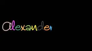 Alexander Girard Signature Animated