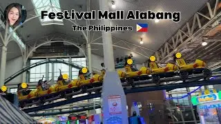 Festival Mall Alabang, The Philippines| Rollercoaster inside a mall?!