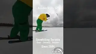 Airwave Koala 5m Snowkiting Kite Skiing Toronto Ontario Airwave Kite Canada PBKiteboarding.com
