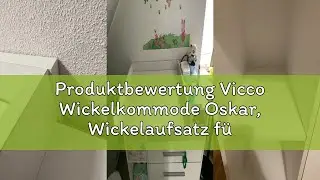 Produktbewertung Vicco Wickelkommode Oskar, Wickelaufsatz f&uuml;r die Kommode, Wei&szlig;, 113 x 100 cm mit Sc