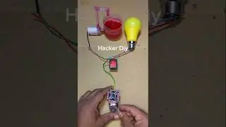 Powering a Water Pump and LED Bulb With Rope Turning Gear Motor Generator #dcmotor #tech #shorts