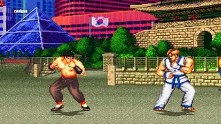 Kim Dragon vs Kim | MUGEN