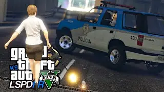 GTA 5 : MOD POLICIA - BLACK FRIDAY DE ARMAS? A CIDADE TÁ UMA CONFUSÃO! PATRULHA COM A PMERJ!