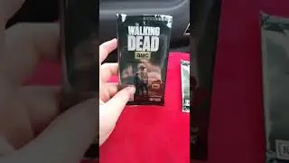 Season 4 part 1 walking dead card pack opening
