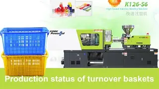 K850 High Speed Injection Molding Machine#Plastic basket production