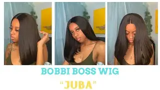 BOBBI BOSS HUMAN HAIR BLEND SWISS LACE FRONT WIG | JUBA | AFFORDABLE WIG
