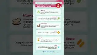 Продукты быстро повышающие потенцию #health #здоровье