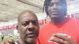 ProCamps at Woody Hayes Athletic facility-CareSource OSU Football Camp on 07-19-2025.