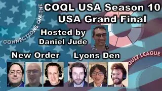 Онлайн-викторина Connections Online Quiz League 🇺🇸 Гранд-финал 10-го сезона: New Order против Lyo...
