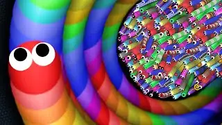 Slither.io A.I. 100,000+ Score Epic Slitherio Gameplay