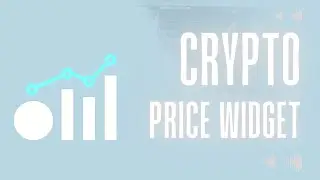 Crypto Price Widget - track your favorite cryptocurrencies in a beautiful desktop widget.