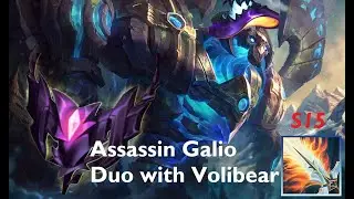 First S15 Game as Galio Bot Duo with Bro Volibear