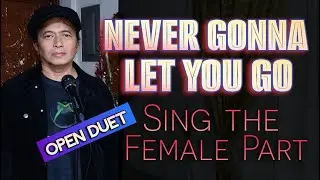 NEVER GONNA LET YOU GO Sergio Mendes (Open Duet Karaoke)