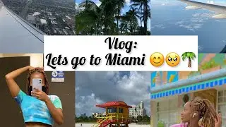 VLOG: BRAIDING MY HAIR; MIAMI VLOG🌴| SOUTH AFRICAN YOUTUBER | AUPAIR TRAVEL