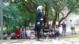Colonial Williamsburg: Thomas Jefferson speech