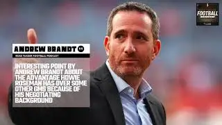 Interesting point by @AndrewBrandt about the advantage Howie Roseman has over some other GMs